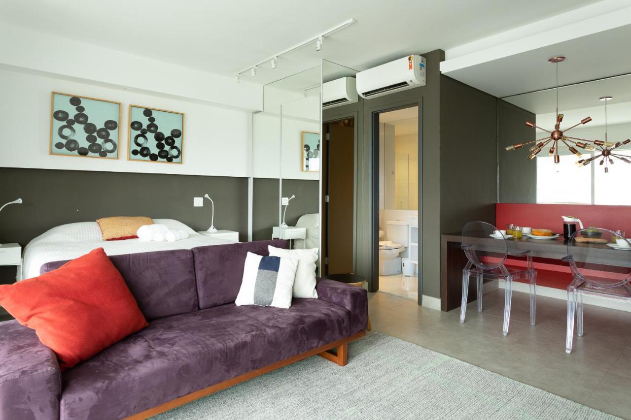 Studio Brooklin Premium Com Piscina Aquecida Apartment São Paulo Luaran gambar